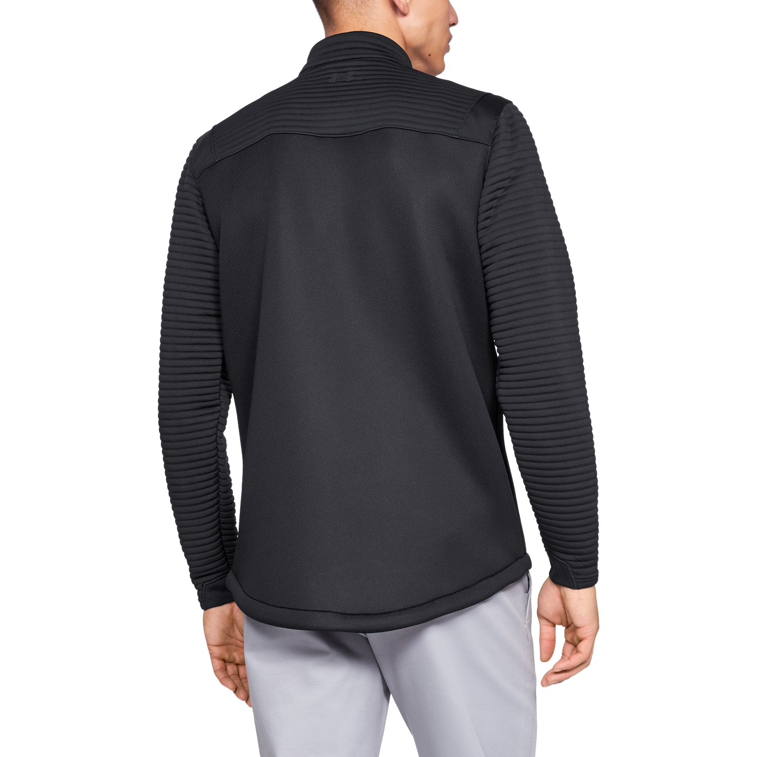 Mikina UNDER ARMOUR Storm Daytona Full Zip Apparel Black - Mikiny bez kapucne - 2