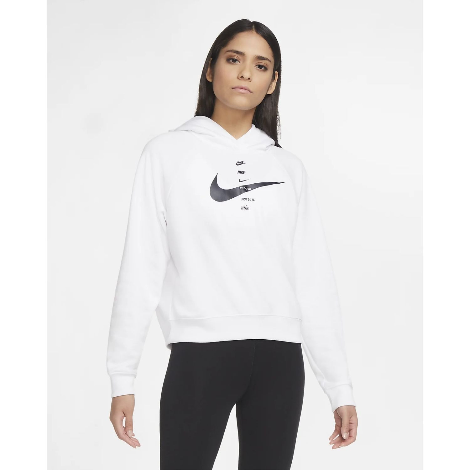 Mikina NIKE W NSW SWSH Hoodie FLC BB - Mikiny s kapucňou - 1