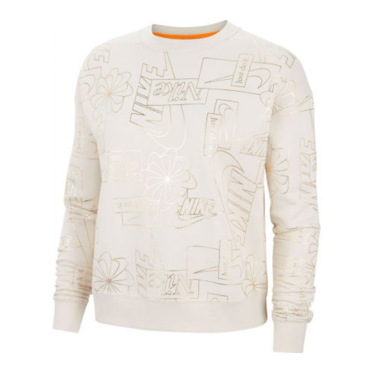 Mikina NIKE W ICN Clsh FLC AOP Top - Mikiny bez kapucne - 3