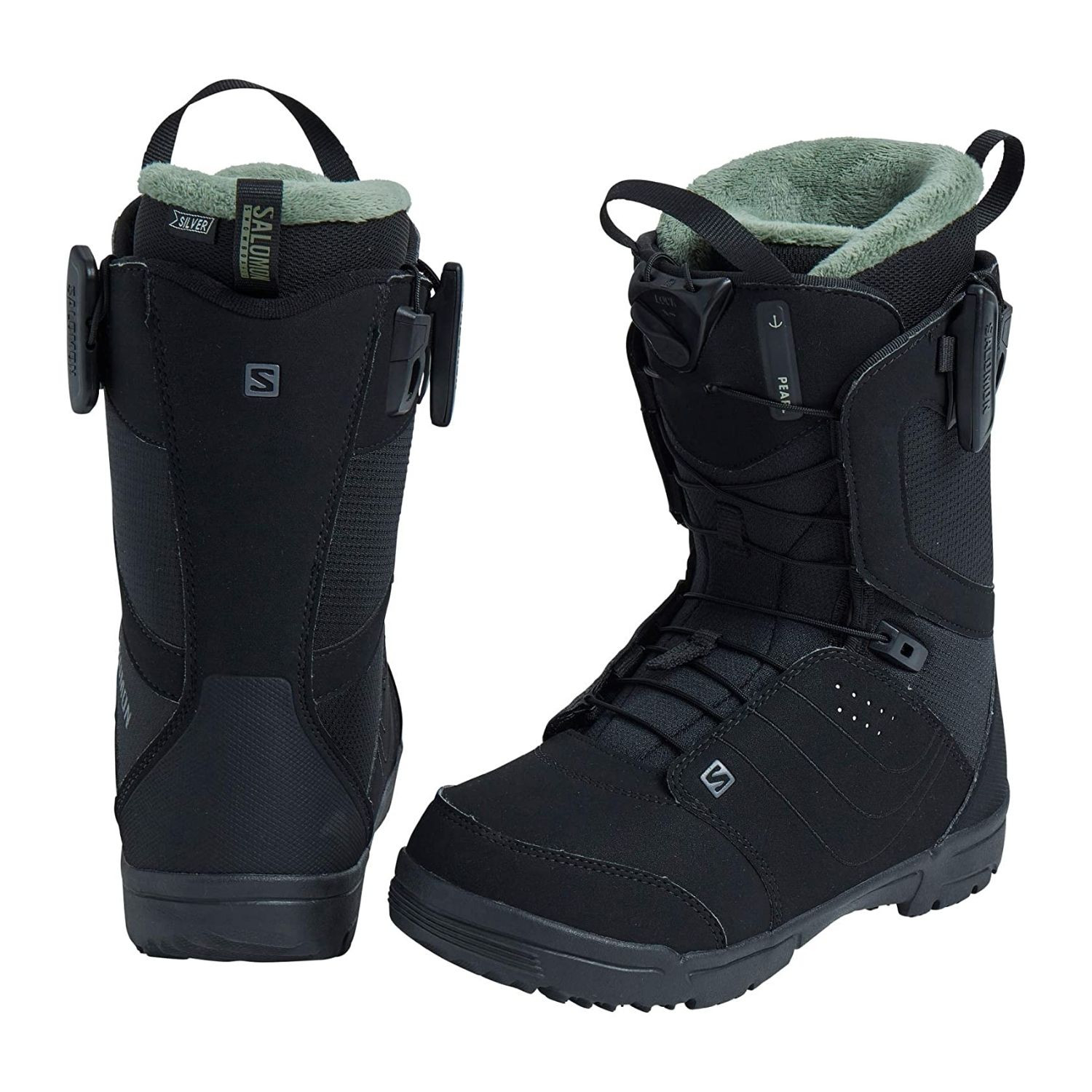 Snowboardová obuv SALOMON Pearl W Black - Dámska obuv - 2
