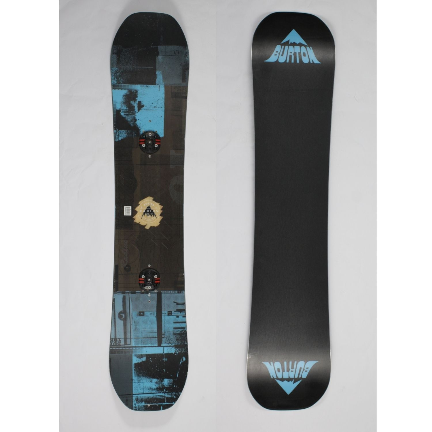 Jazdený bazárový snowboard BURTON Radius Blue s viazaním - Dámske snowboardy - 1