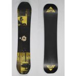 Jazdený bazárový snowboard BURTON Radius Yellow s viazaním