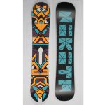 Jazdený bazárový snowboard Nikita Orange s viazaním