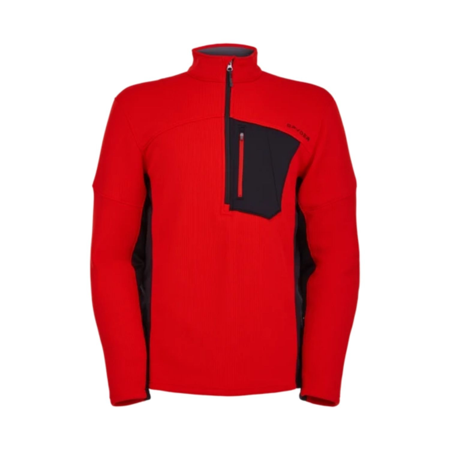 Mikina SPYDER Bandit 1/2 Zip Volcano - Mikiny bez kapucne - 1