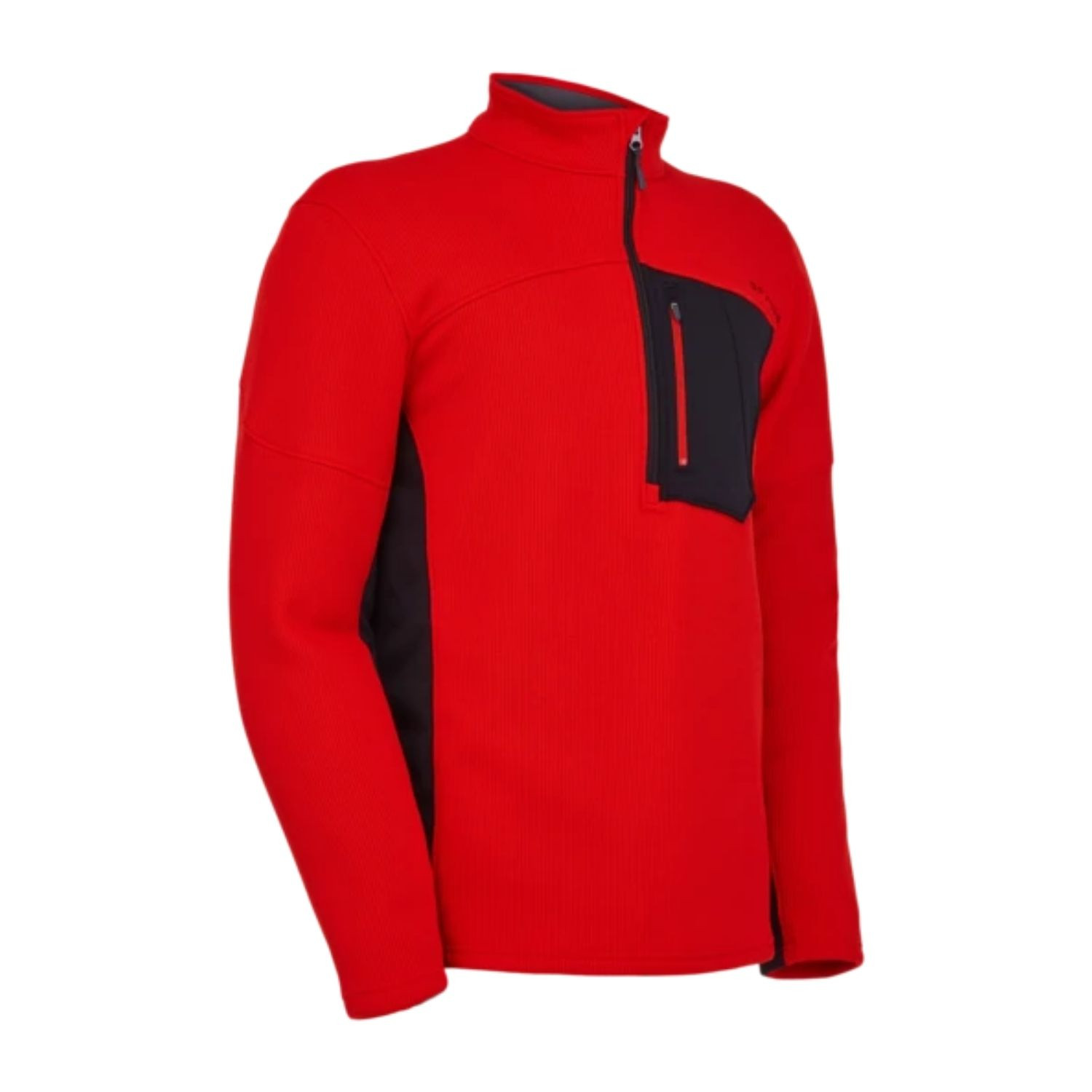 Mikina SPYDER Bandit 1/2 Zip Volcano - Mikiny bez kapucne - 4