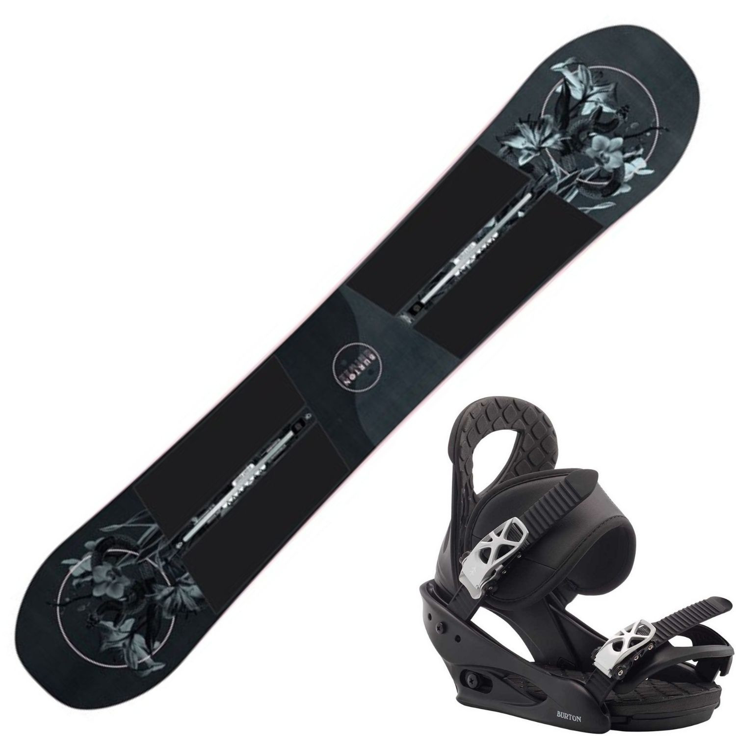 Dámsky snowboard BURTON Rewind s viazaním Citizen - Dámske sety - 1