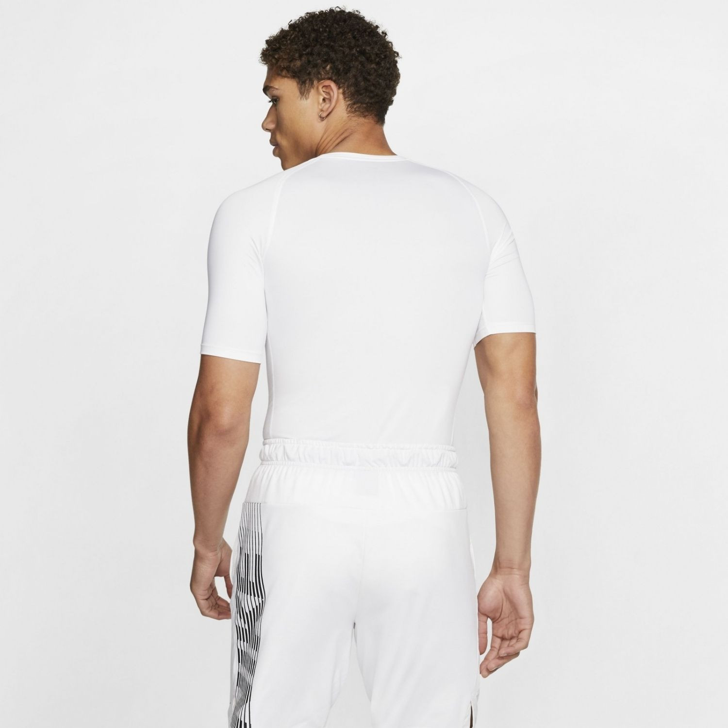 Tričko NIKE M NP Top SS Tight White - NIKE - 2
