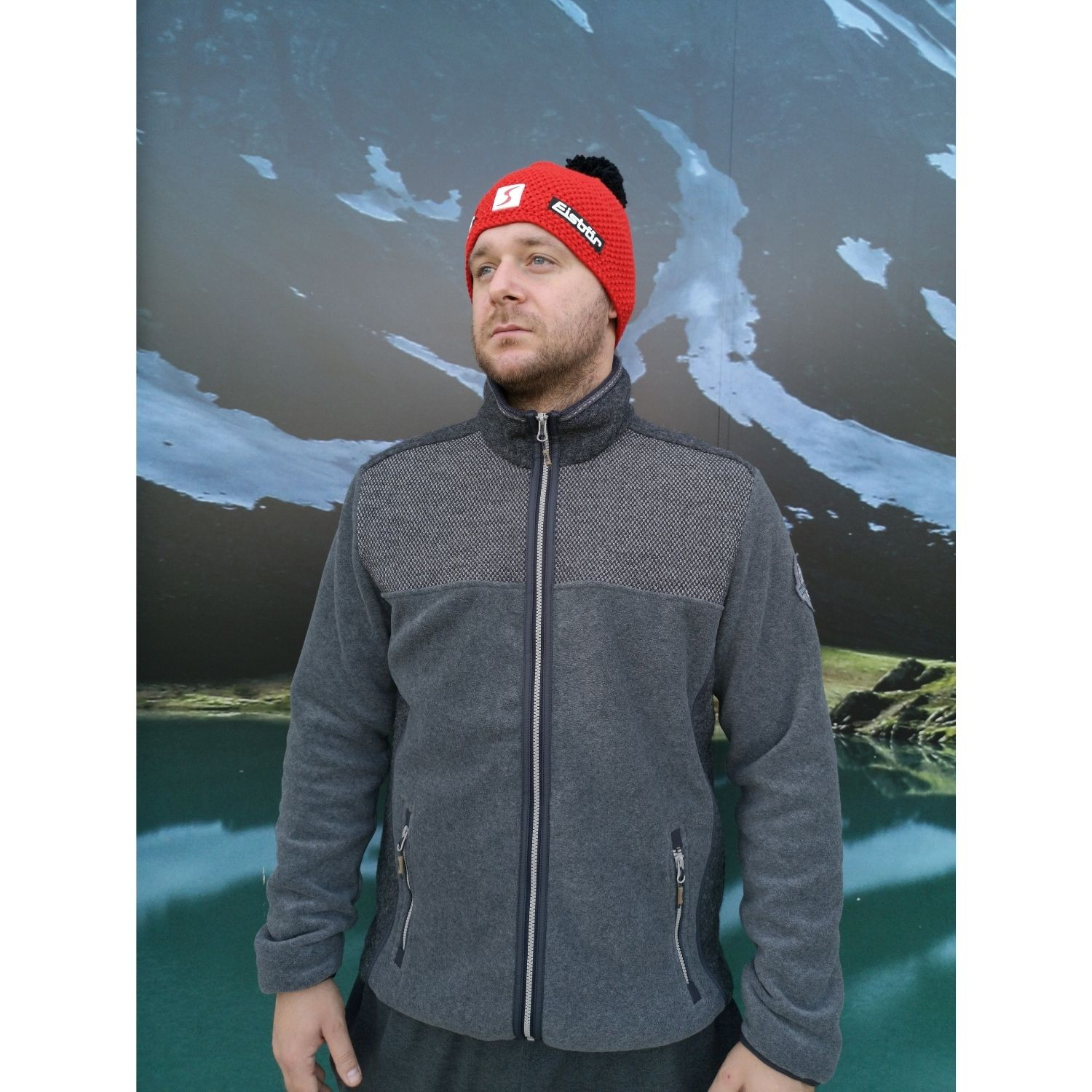 Mikina CAMPAGNOLO MAN Jacket Grey - Mikiny & Svetre - 1