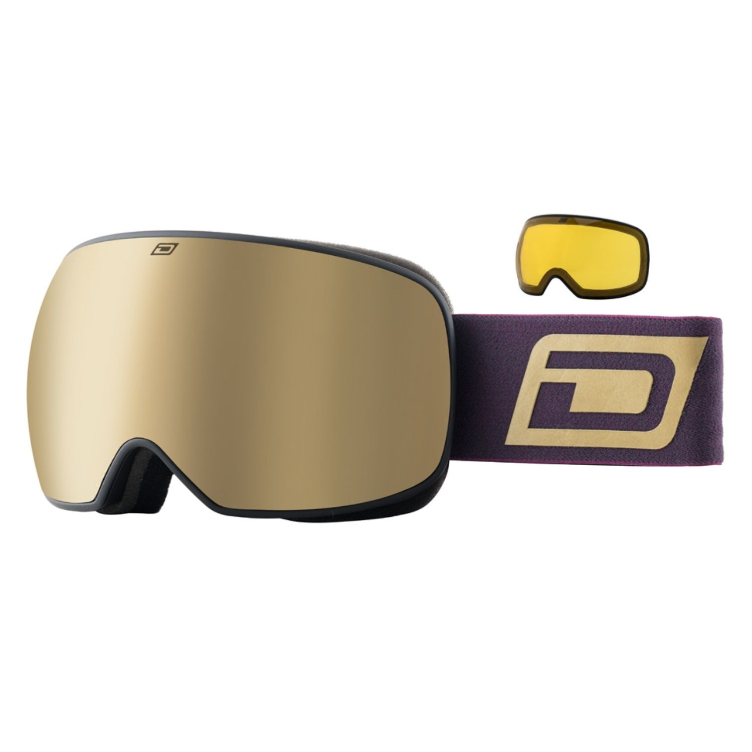 Lyžiarske okuliare DIRTY DOG Mutant Prophecy Brown/Gold - Pánske okuliare - 1
