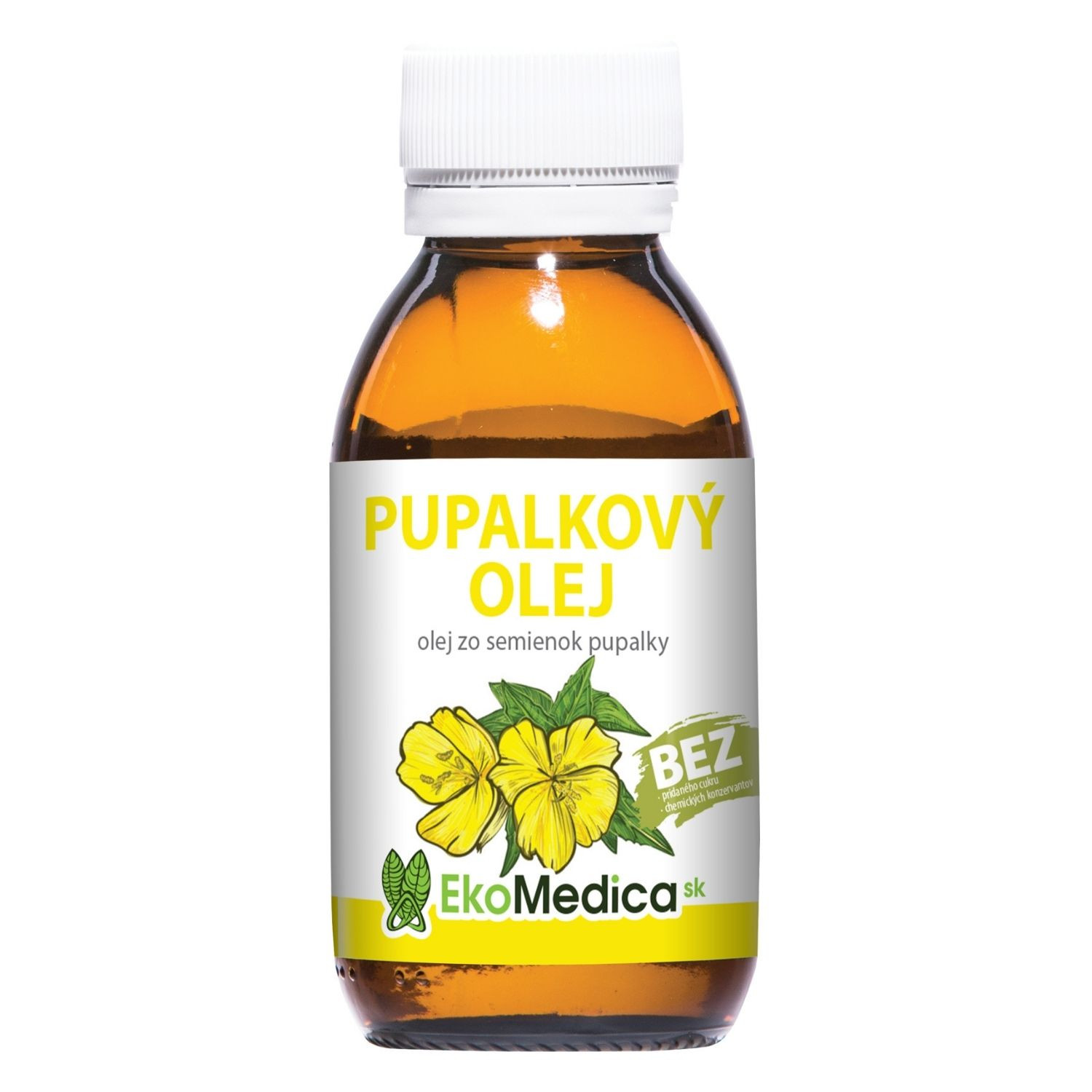 EkoMedica 100% Pupalkový olej 100 ml - Prírodné liečivé oleje - 1