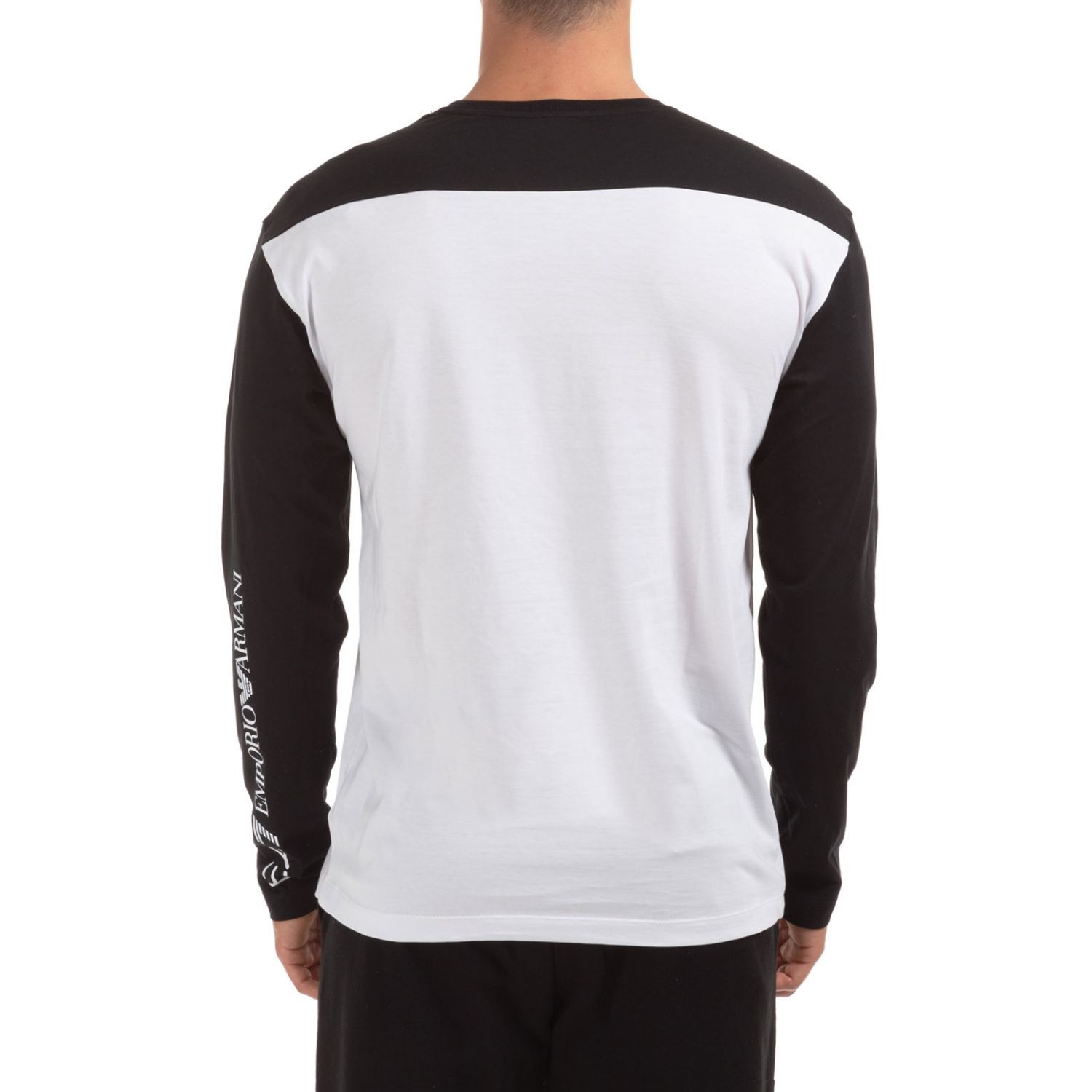 Tričko s dlhým rukávom EMPORIO ARMANI Training Urban Colorblock - ARMANI - 2