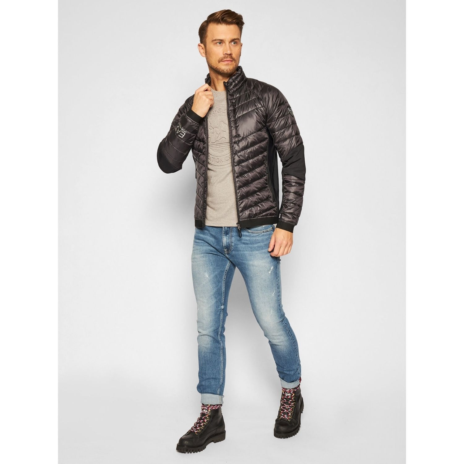 Zateplená bunda EMPORIO ARMANI Light Padded - ARMANI - 2