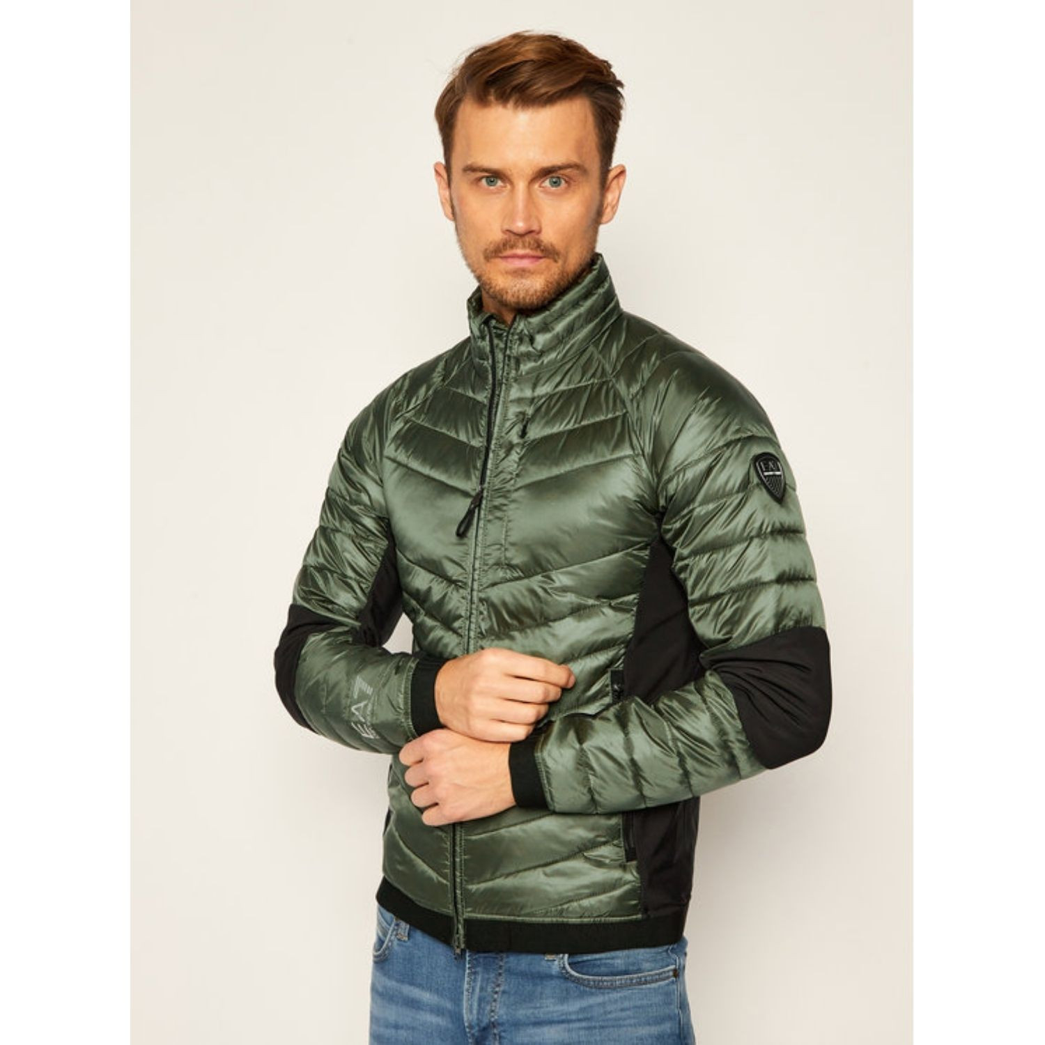 Bundička EA7 EMPORIO ARMANI Light Padded Green - ARMANI - 1