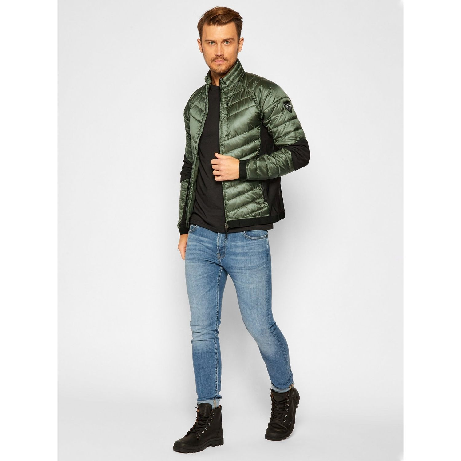 Bundička EA7 EMPORIO ARMANI Light Padded Green - ARMANI - 2