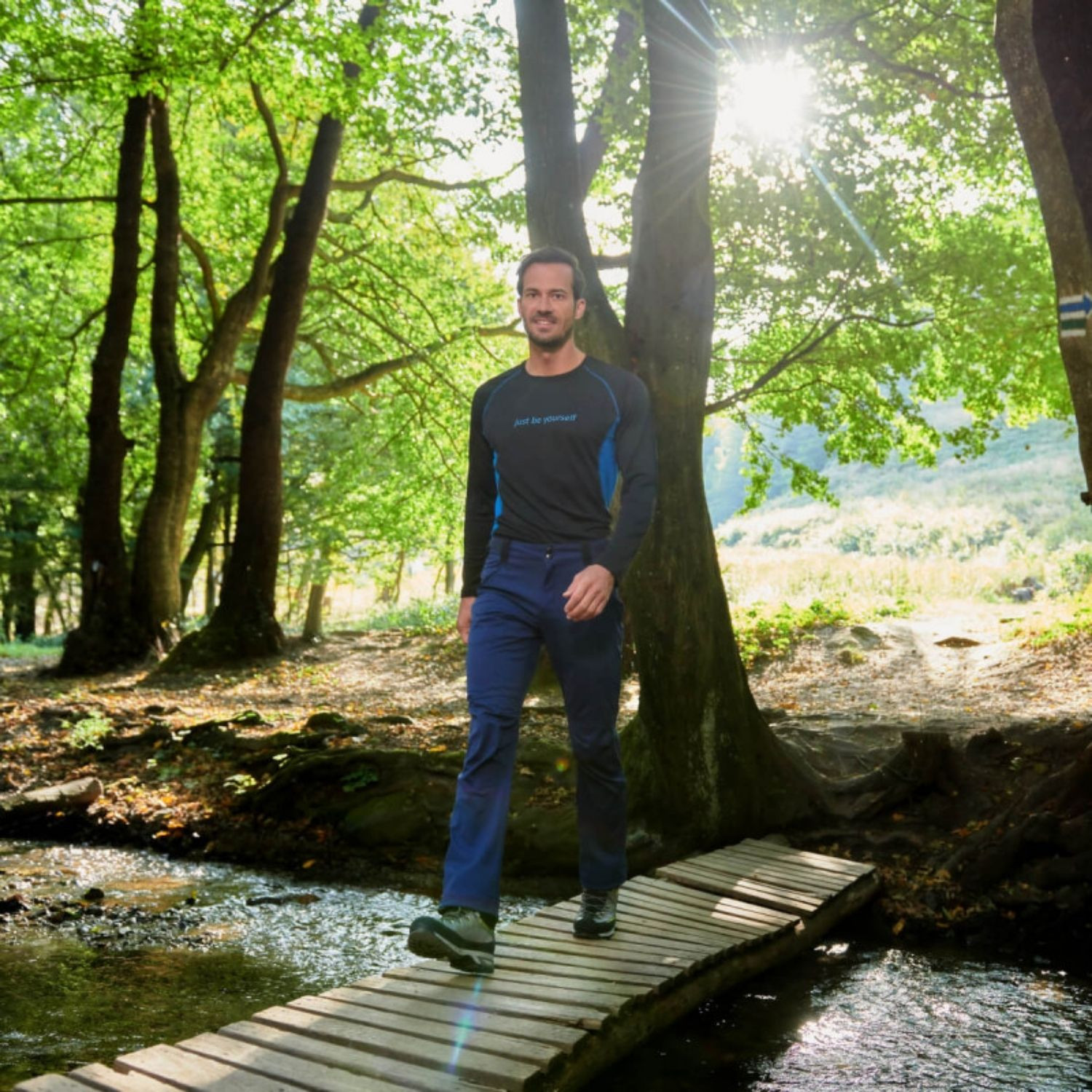 Nohavice NORTHFINDER Sitno Navy - Turistické nohavice - 5