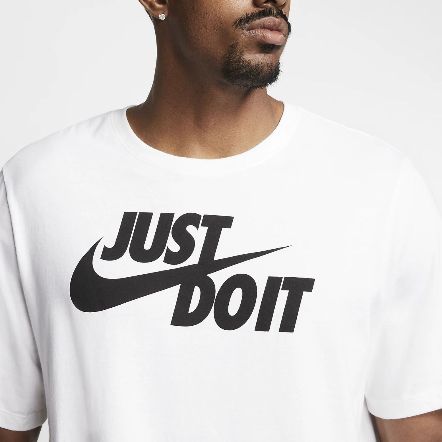 Tričko NIKE NWS Just Do It Swoosh White - NIKE - 3