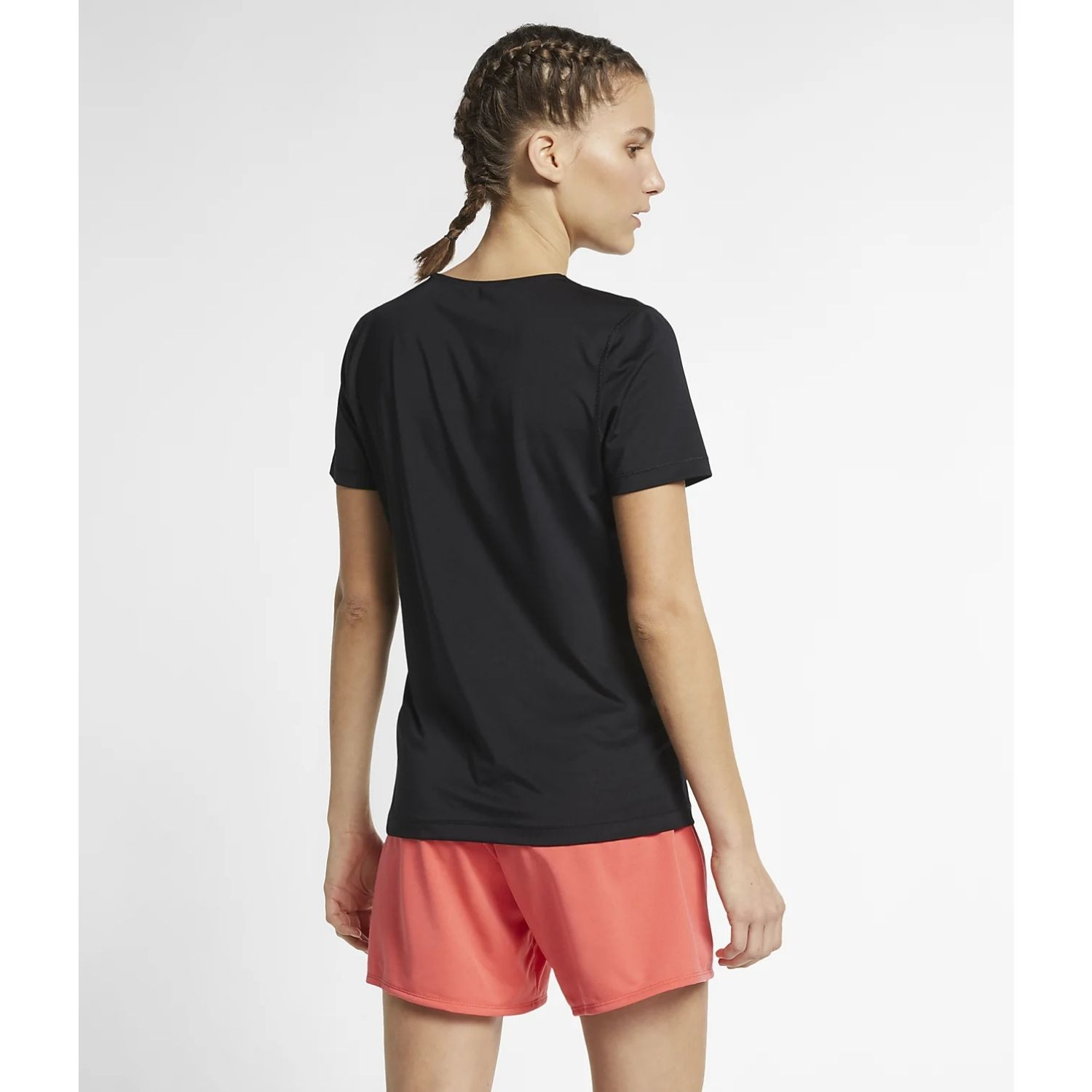 Tričko NIKE SS All Over Mesh Black - Dámske oblečenie - 2