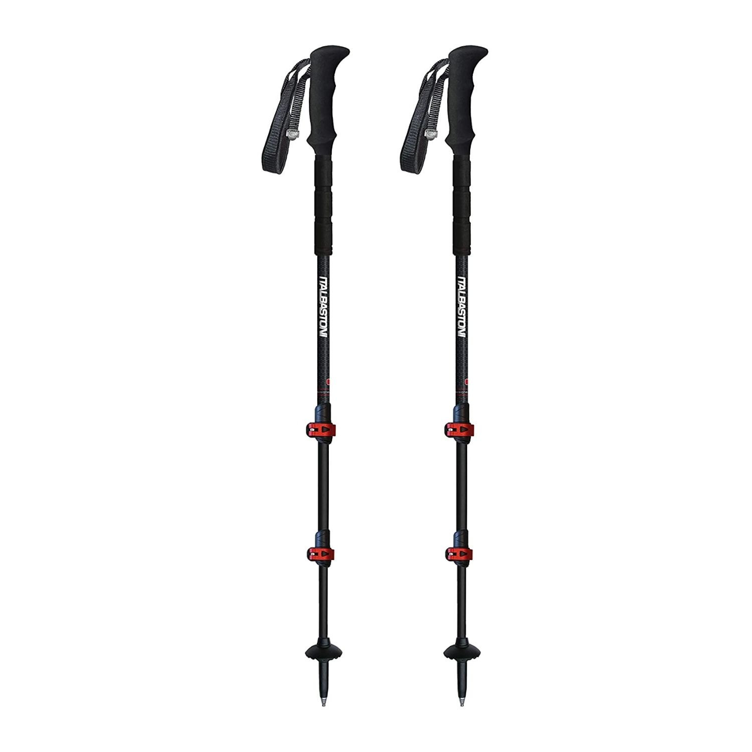 Karbónové trekingové palice ITALBASTONI Alpinist QLS 105-135 cm - Trekingové palice - 1