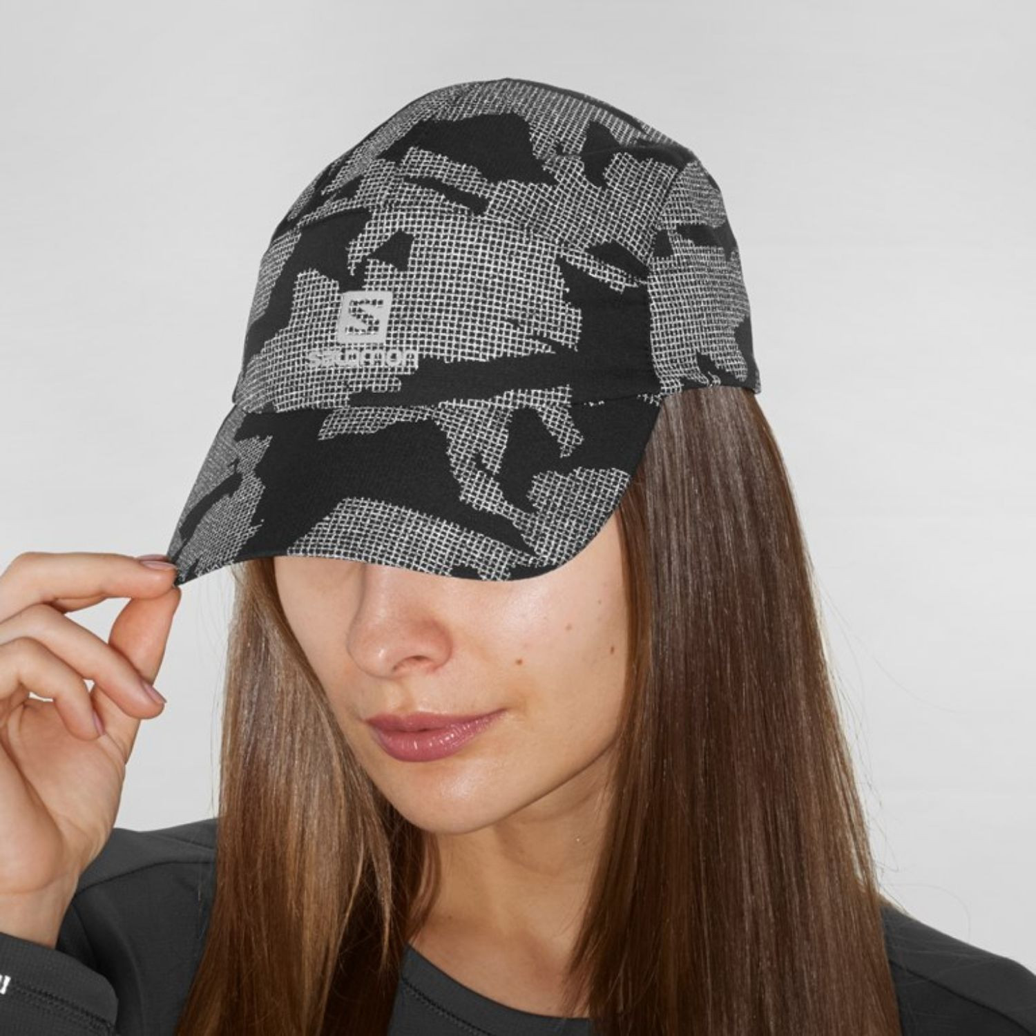 Šiltovka SALOMON Reflective Cap Black - Šiltovky - 1