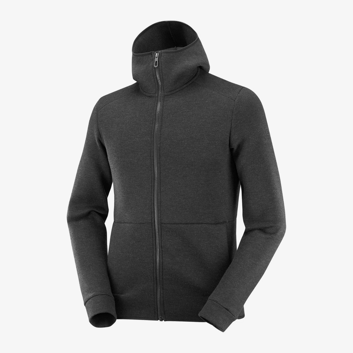 Mikina SALOMON Sight Hoodie Black - Mikiny s kapucňou - 3
