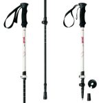 Trekingové palice HIGH COLORADO Peak Light White/Pink 105-135 cm