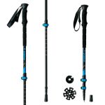 Skialpové a trekingové palice HIGH COLORADO Trekker Blue 105-140 cm