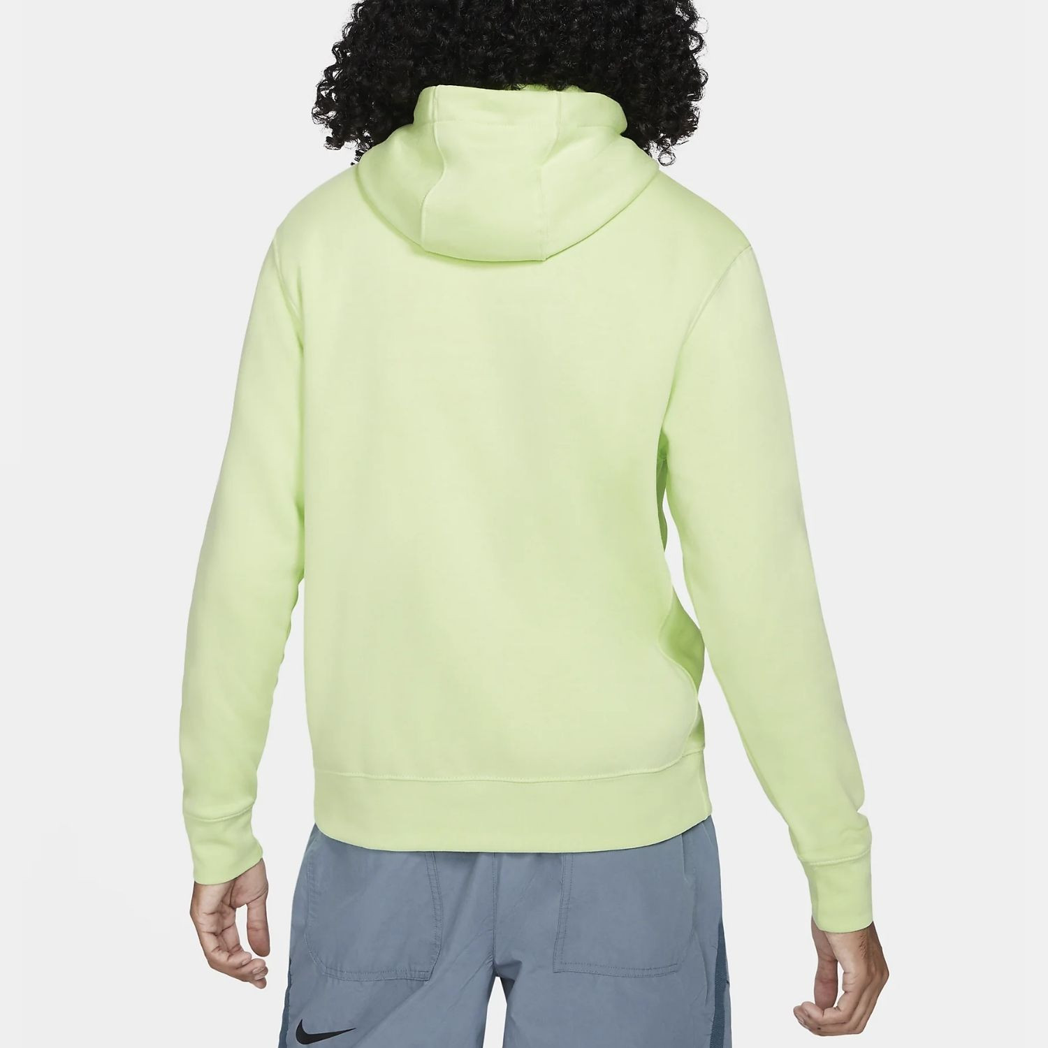 Mikina NIKE M NSW Club Hoodie PO BB GX Lime - Mikiny s kapucňou - 2