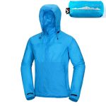 Pánska vodotesná zbaliteľná outdoorová bunda NORTHFINDER Northkit Modrá