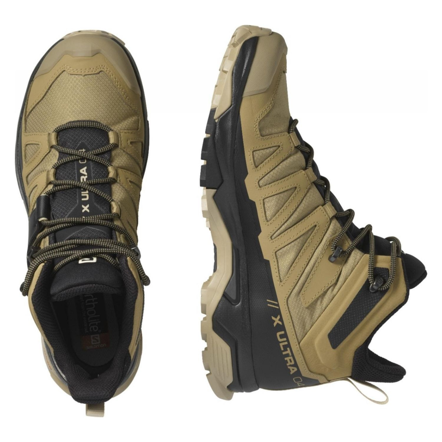 Turistické topánky SALOMON X Ultra 4 MID GTX Black/Safari - Turistická obuv - 5