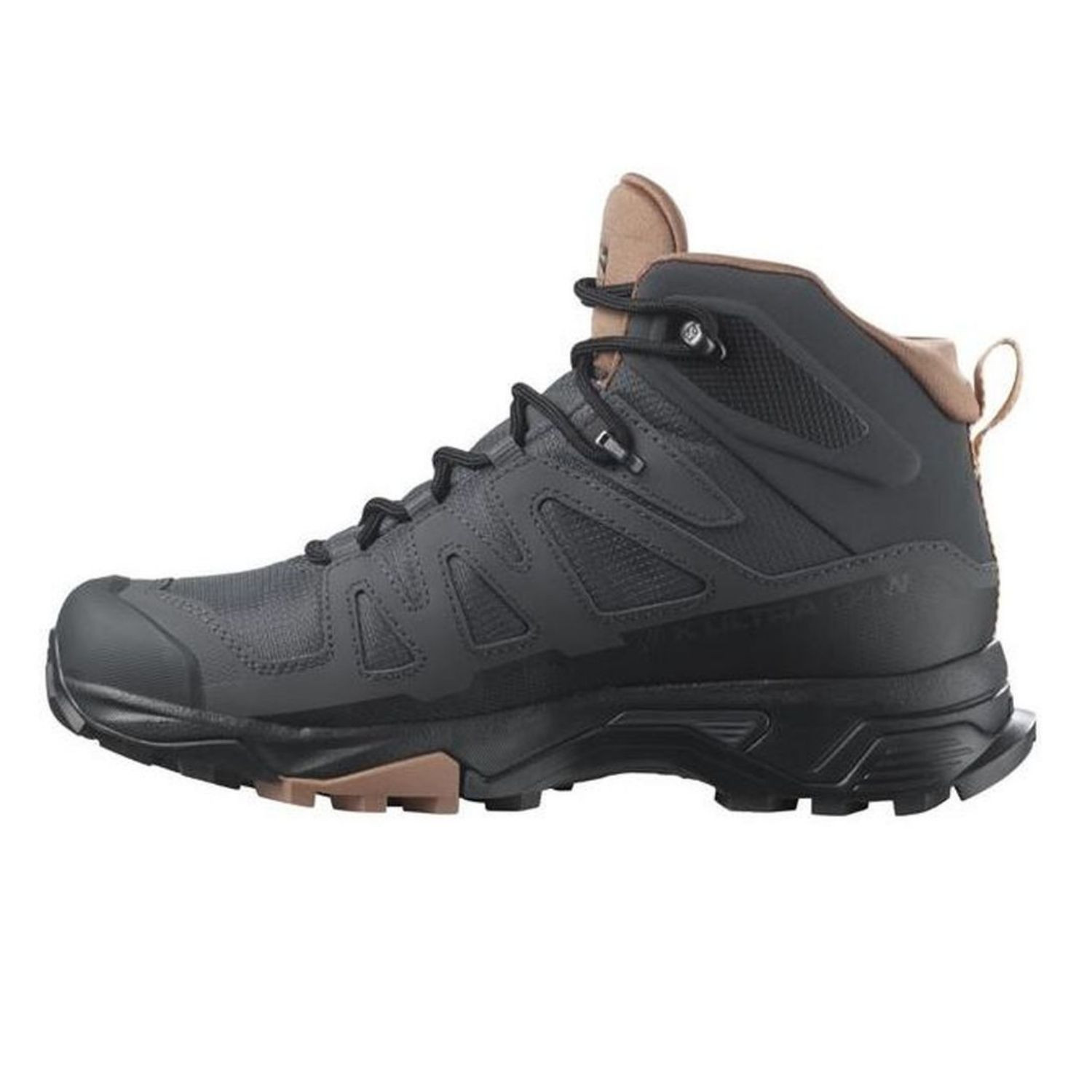 Turistické topánky SALOMON X Ultra 4 MID GTX W Ebony/Mocha Mousse - Turistická obuv - 3