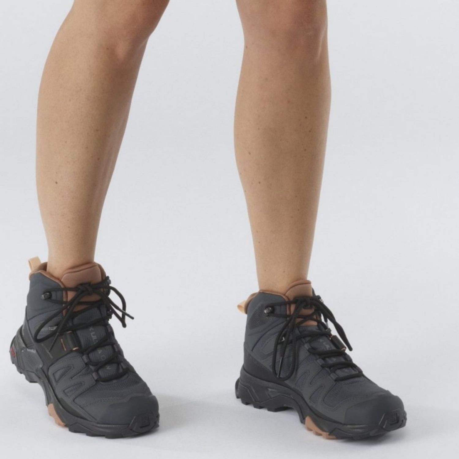 Turistické topánky SALOMON X Ultra 4 MID GTX W Ebony/Mocha Mousse - Turistická obuv - 6
