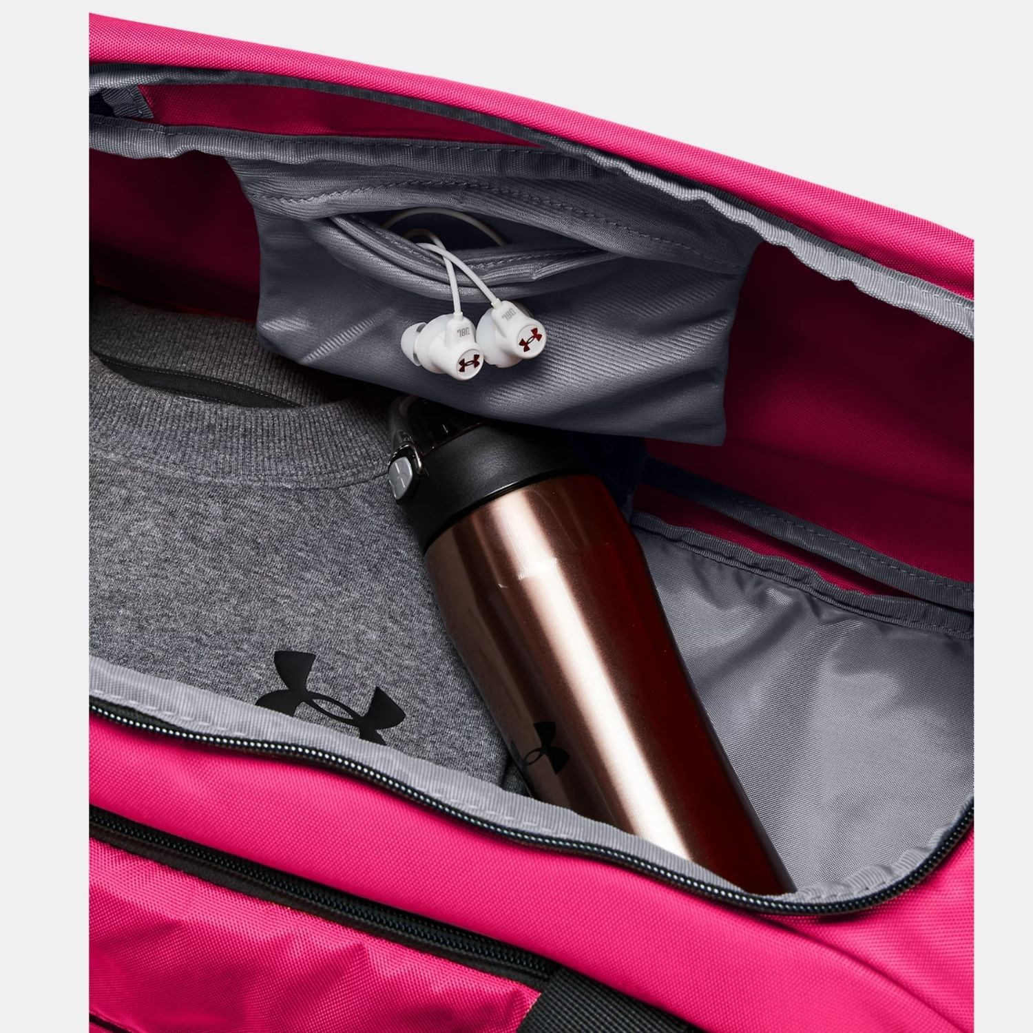 Taška UNDER ARMOUR Undeniable Duffle 4.0 SM Pink - Športové tašky - 3