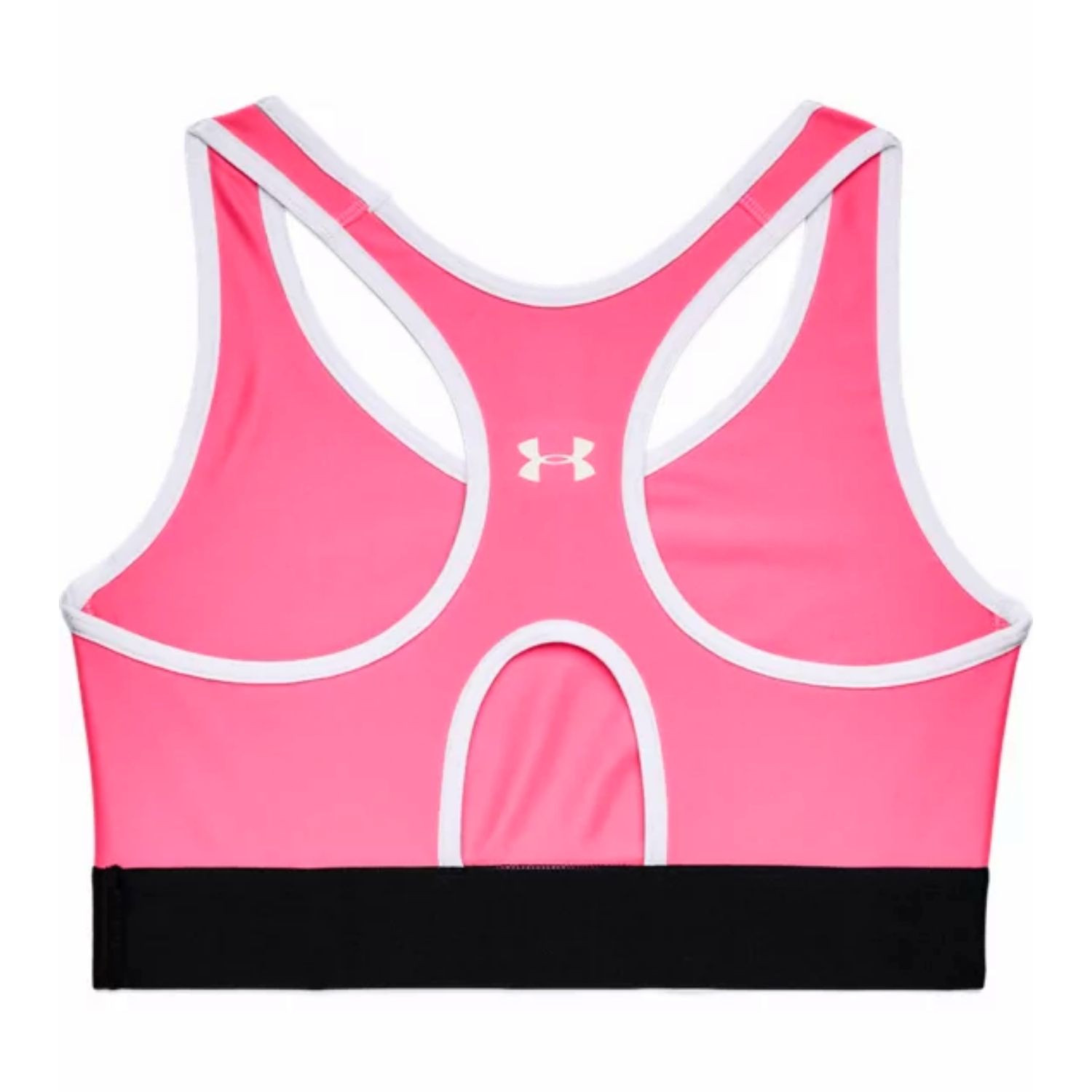 Kompresná podprsenka UNDER ARMOUR Armour Mid Keyhole Bra Pink - Športové podprsenky - 4