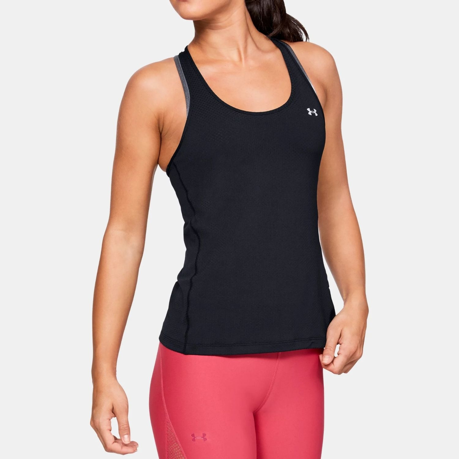 Dámske tielko UNDER ARMOUR Racer Black - Dámske oblečenie - 1