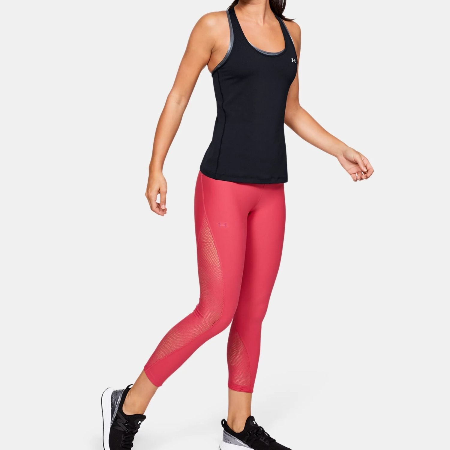 Dámske tielko UNDER ARMOUR Racer Black - Dámske oblečenie - 2
