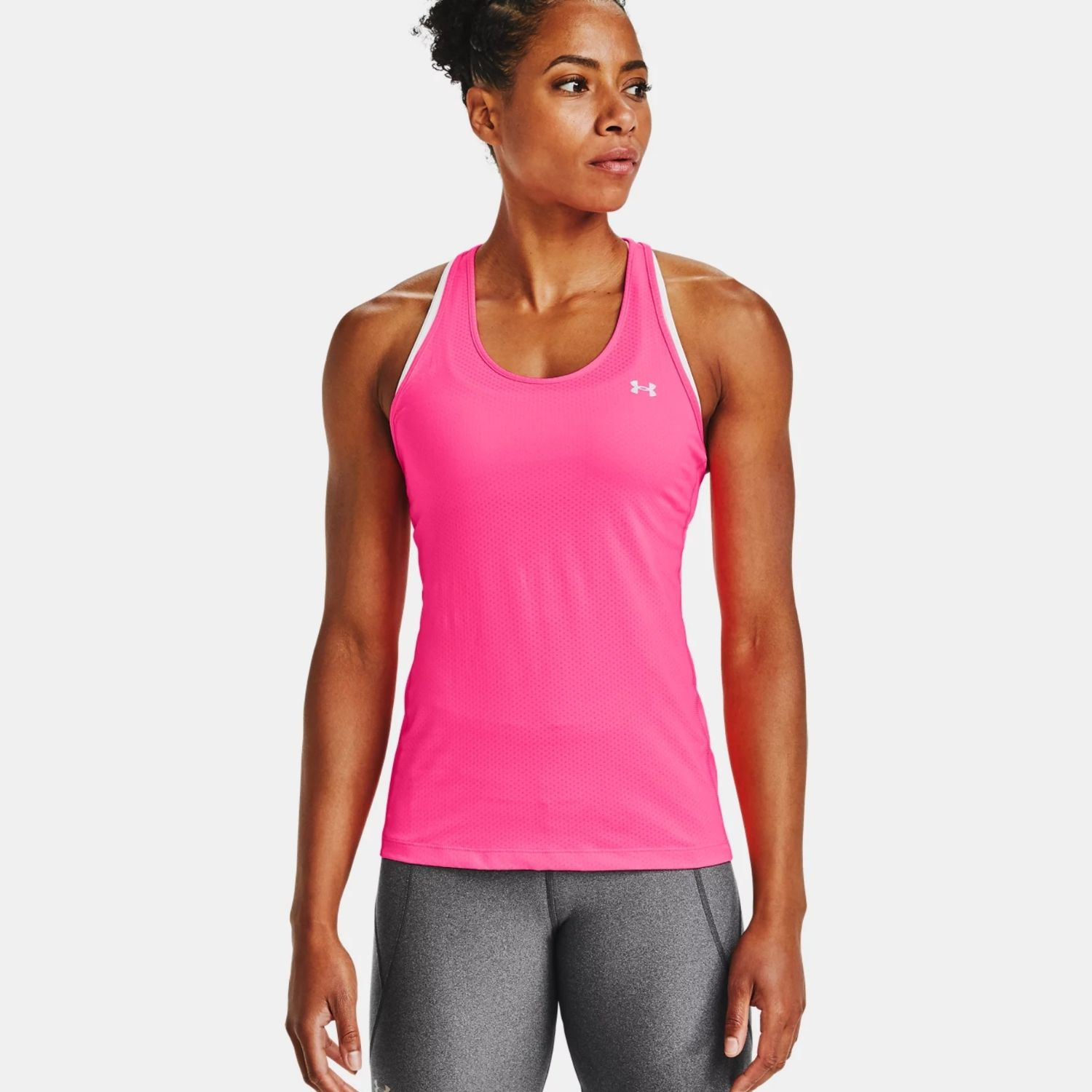 Dámske tielko UNDER ARMOUR Racer Pink - Dámske oblečenie - 1