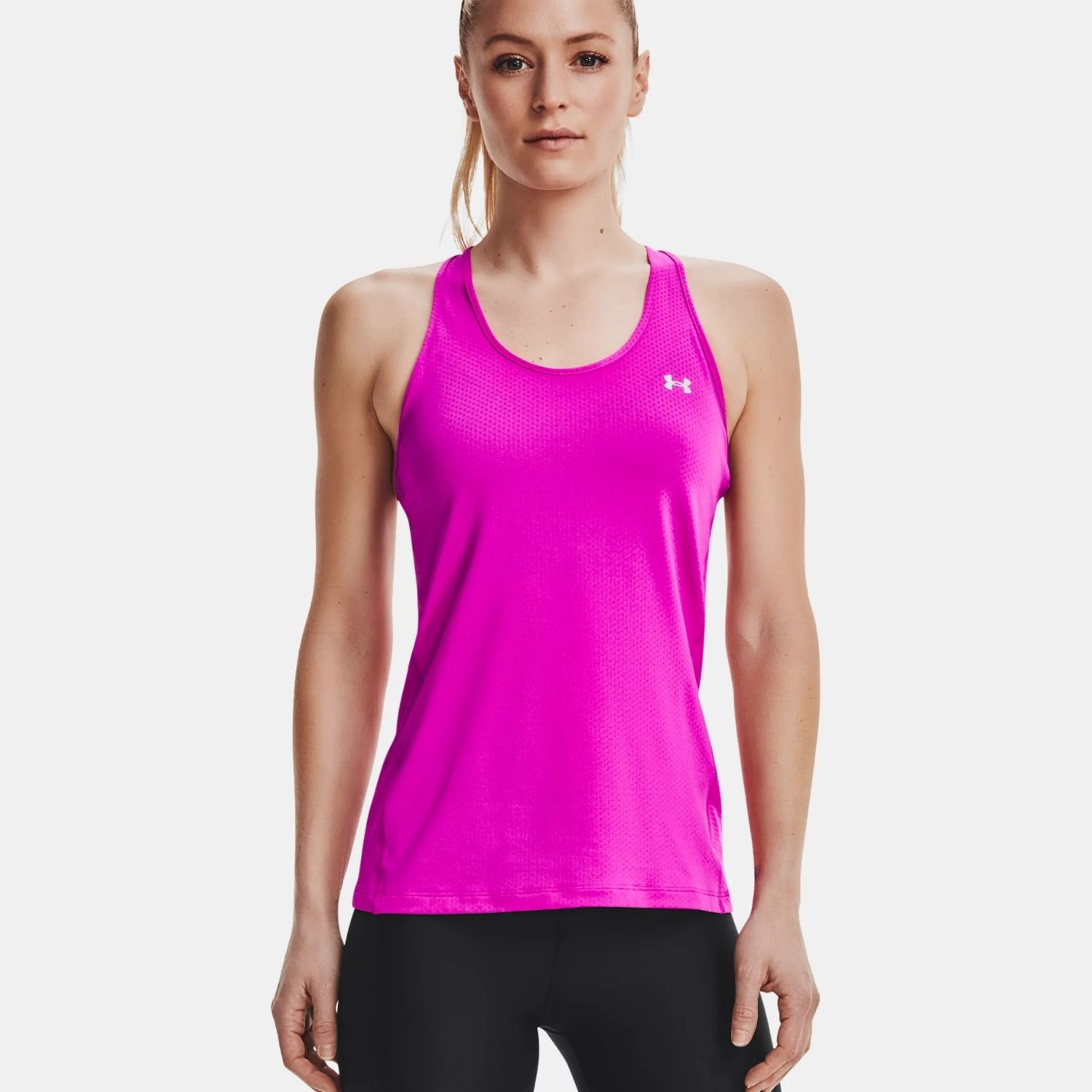Dámske tielko UNDER ARMOUR Racer Magenta - Dámske oblečenie - 1
