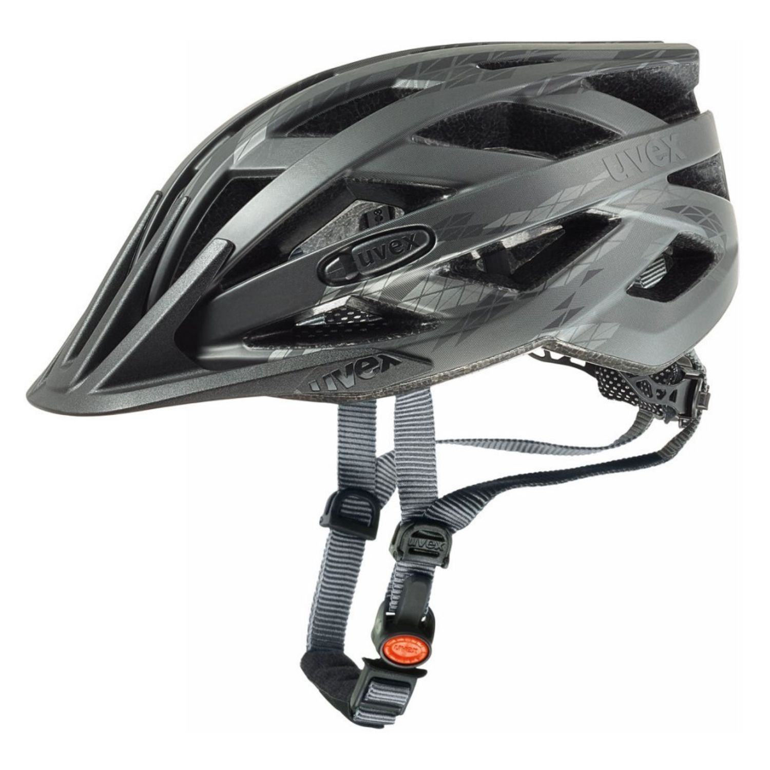 Cyklistická prilba UVEX I-VO CC Black/Grey - Prilby pre dospelých - 1