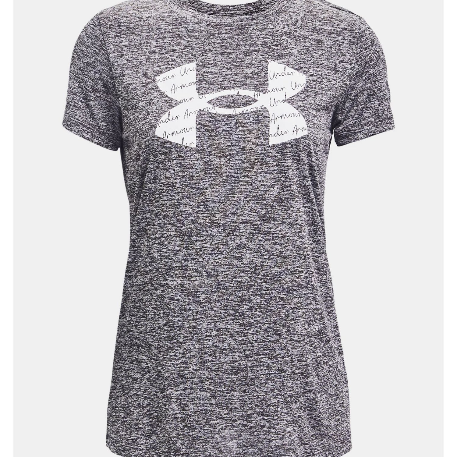 Tričko UNDER ARMOUR Tech Twist Graphic Short Sleeve Gray - Dámske oblečenie - 4