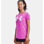 Tričko UNDER ARMOUR Tech Twist Graphic Short Sleeve Pink