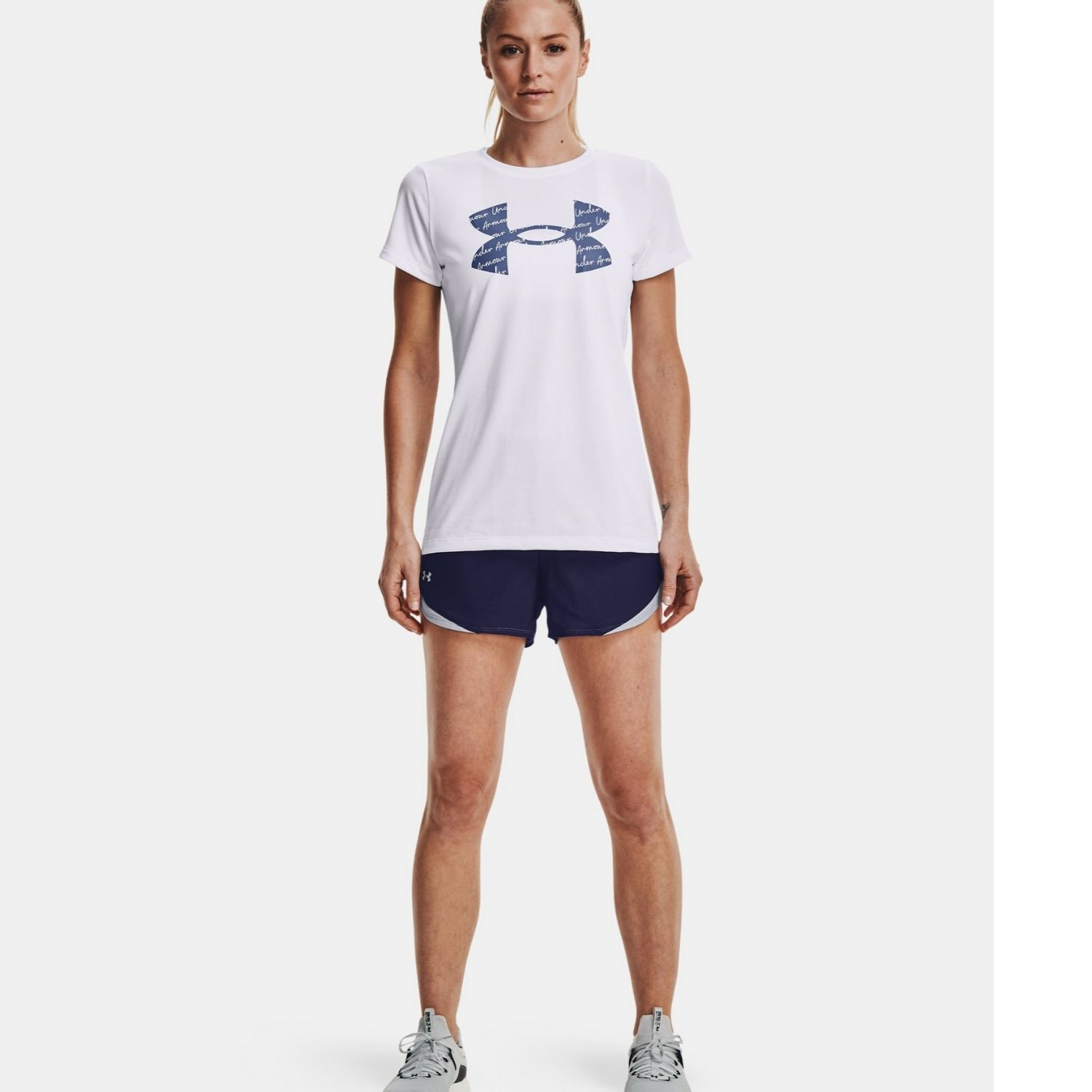 Tričko UNDER ARMOUR Tech™ Graphic Short Sleeve White - Dámske oblečenie - 4