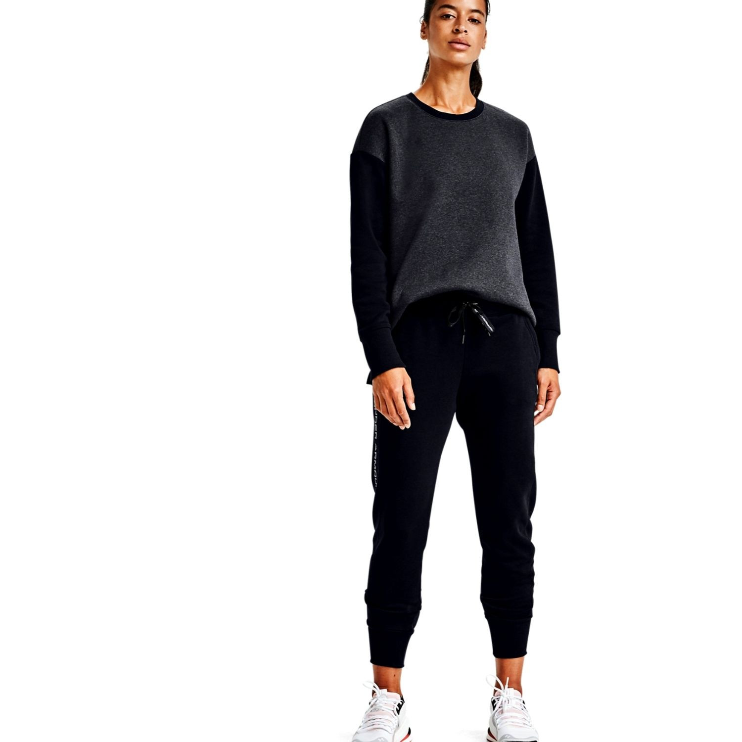 Tepláky UNDER ARMOUR Rival Fleece EMB Black - Tepláky - 2