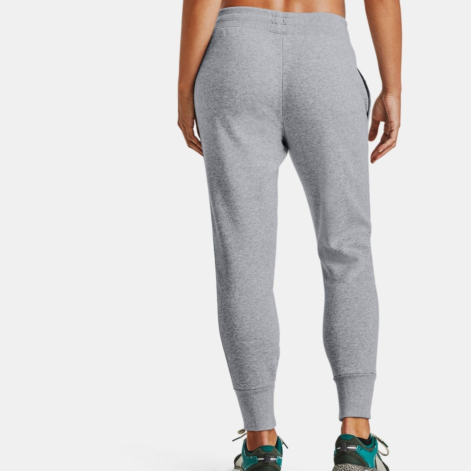 Tepláky UNDER ARMOUR Rival Fleece EMB Gray - Tepláky - 4