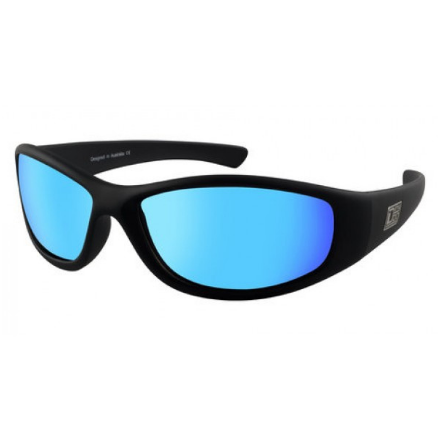 Slnečné okuliare DIRTY DOG Boofer Satin Black Grey/Ice Blue Polarised - Slnečné okuliare - 1