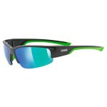 Športové okuliare UVEX Sportstyle 215 Black/Green