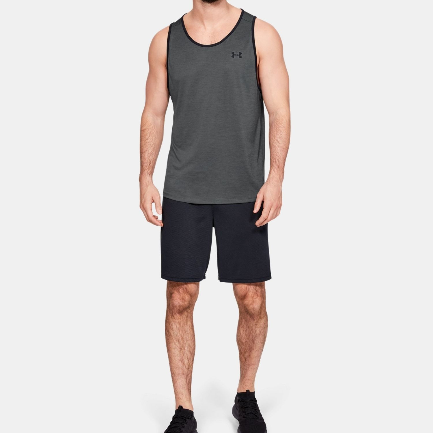 Tielko UNDER ARMOUR Tech™ Tank 2.0 Gray - OBLEČENIE - 2