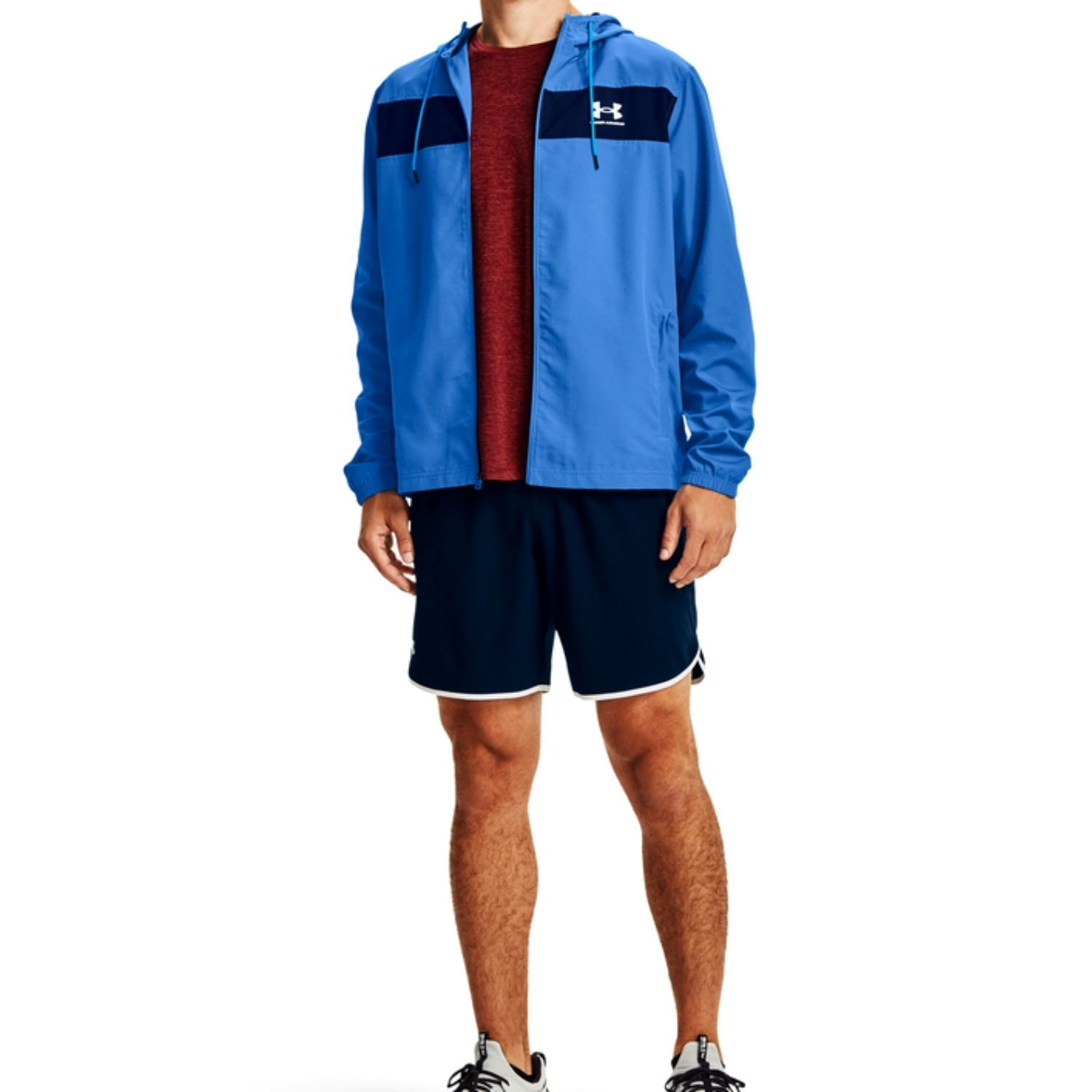 Bunda UNDER ARMOUR UA Sportstyle Windbreaker Blue - Bundy & Vesty - 2