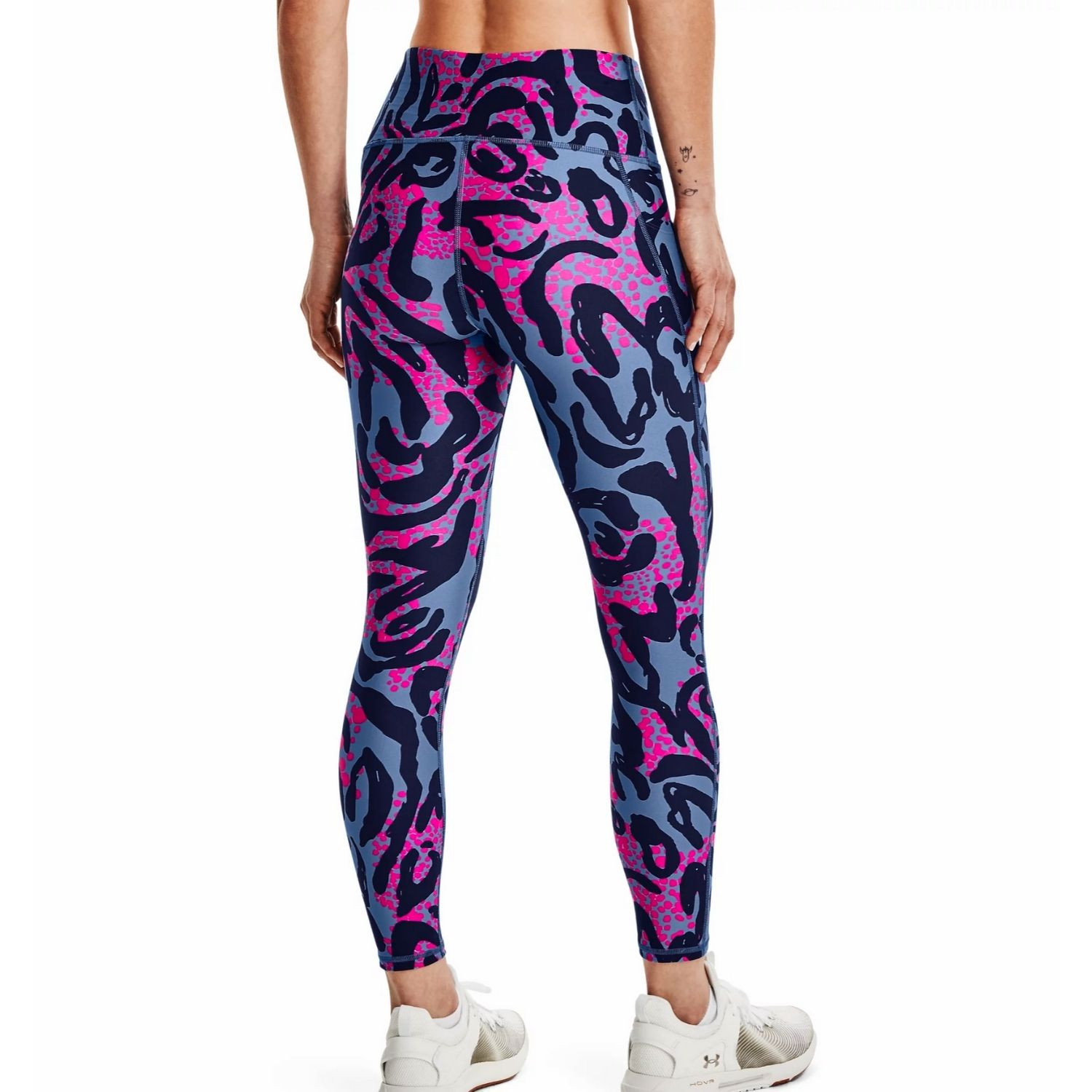 Legíny Under Armour HG Armour Prt 7/8 Blue - Legíny - 2