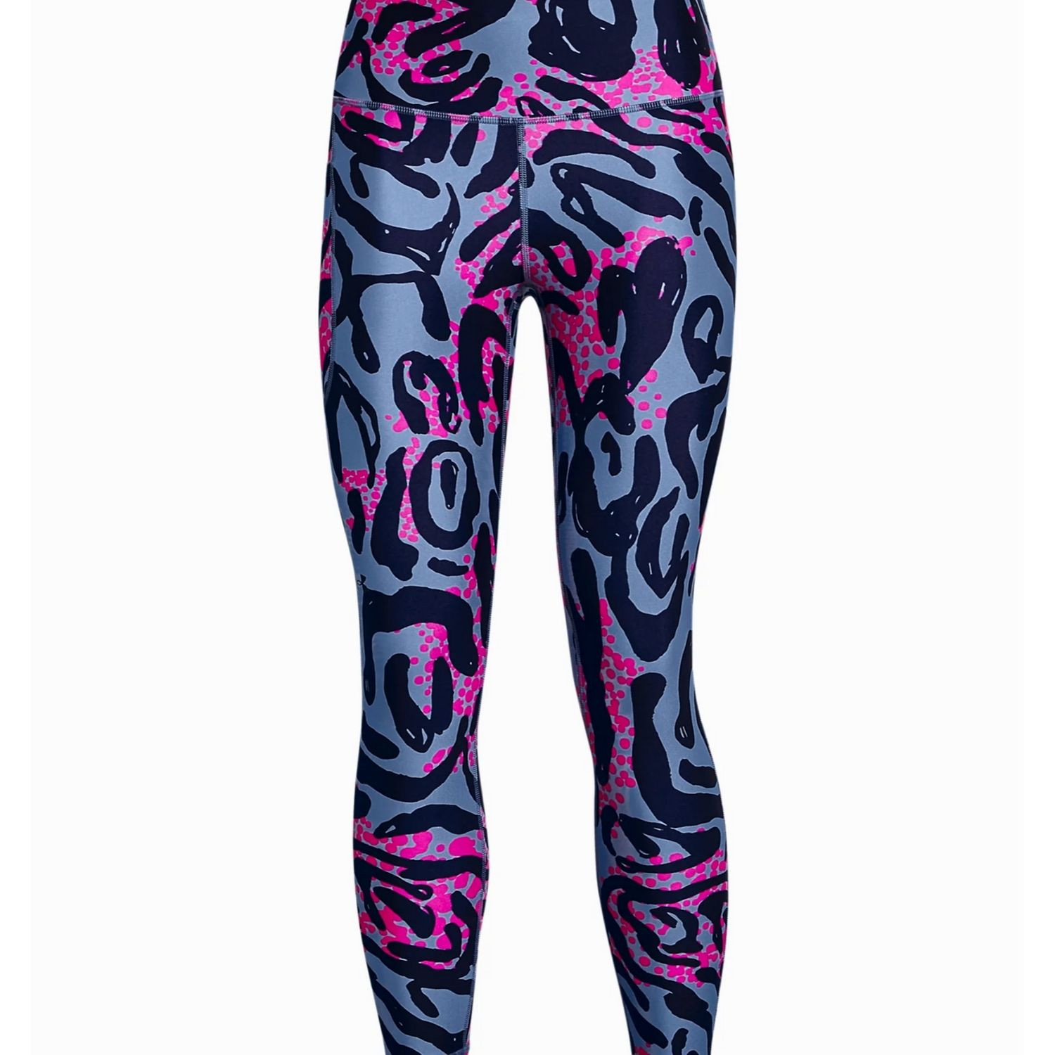 Legíny Under Armour HG Armour Prt 7/8 Blue - Legíny - 5