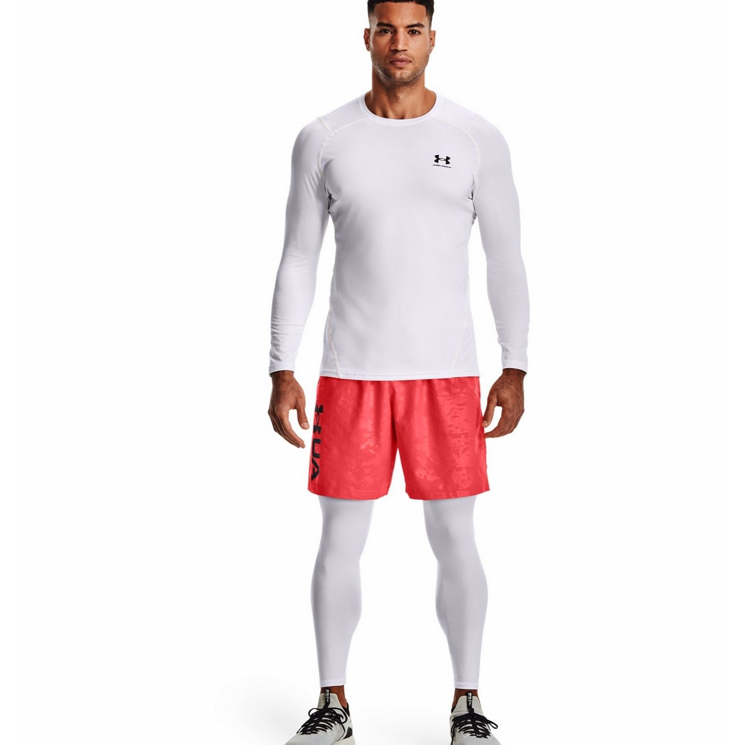 Šortky UNDER ARMOUR Woven Emboss Shorts Beta - Kraťasy & Šortky - 4